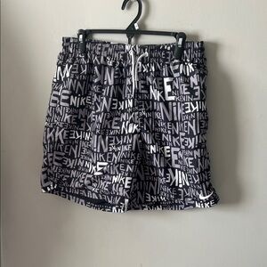 Nike Monochrome Logo Print Mens Shorts